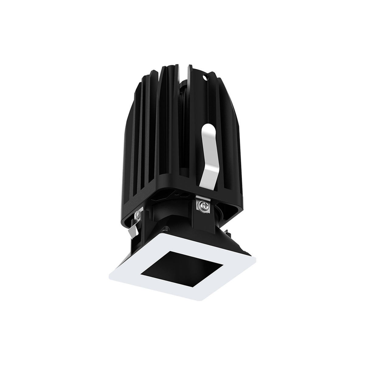 FQ 2in. Square Pinhole Trimless 935 White - R2FSPL-935-WT