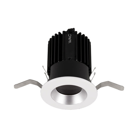 Volta 2in Round Shallow Regressed Trim Wide Flood Beam 2700-6500K in Haze White - R2RD1T-WTWB-HZWT
