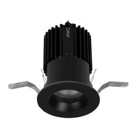 Volta 2in Round Downlight Trim Narrow Flood Beam 1800-4000K in Black - R2RD2T-NTWA-BK