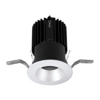 Volta 2in Round Downlight Trim Narrow Flood Beam 1800-4000K in White - R2RD2T-NTWA-WT