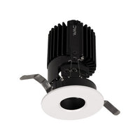 Volta 2in Round Pin Hole Trim Narrow Flood Beam 2700-6500K in Black - R2RPT-NTWB-BK
