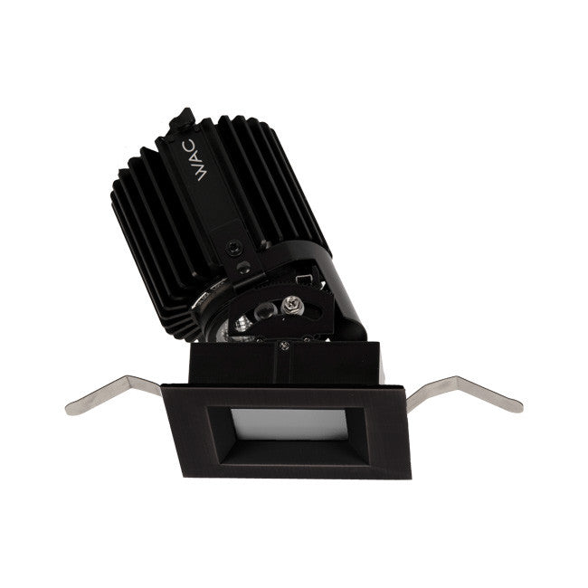 Volta 2in Square Adjustable Trim Flood Beam 1800-4000K in Black - R2SAT-FTWA-BK