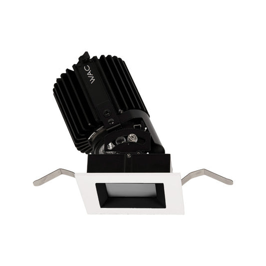 Volta 2in Square Adjustable Trim Narrow Flood Beam 2700-6500K in Black White - R2SAT-NTWB-BKWT