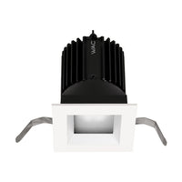 Volta 2in Square Shallow Regressed Trim Narrow Flood Beam 2700-6500K in White - R2SD1T-NTWB-WT