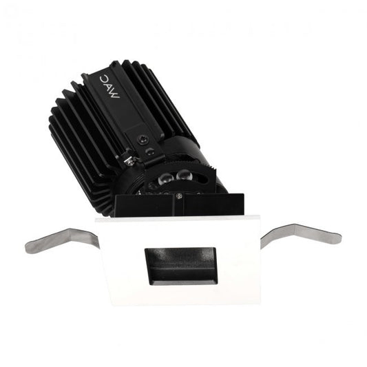 Volta 2in Square Pin Hole Trim Narrow Flood Beam 1800-4000K in White - R2SPT-NTWA-WT