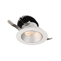Aether Round Adjustable Trim with LED Light Engine Flood 50 Beam 3000K in Haze White - R3ARAT-F930-HZWT