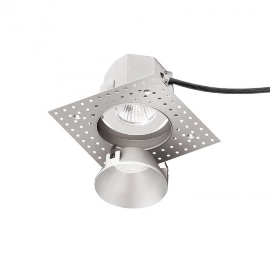 Aether Color Changing LED Round Trimless with Light Engine Flood Beam in Haze