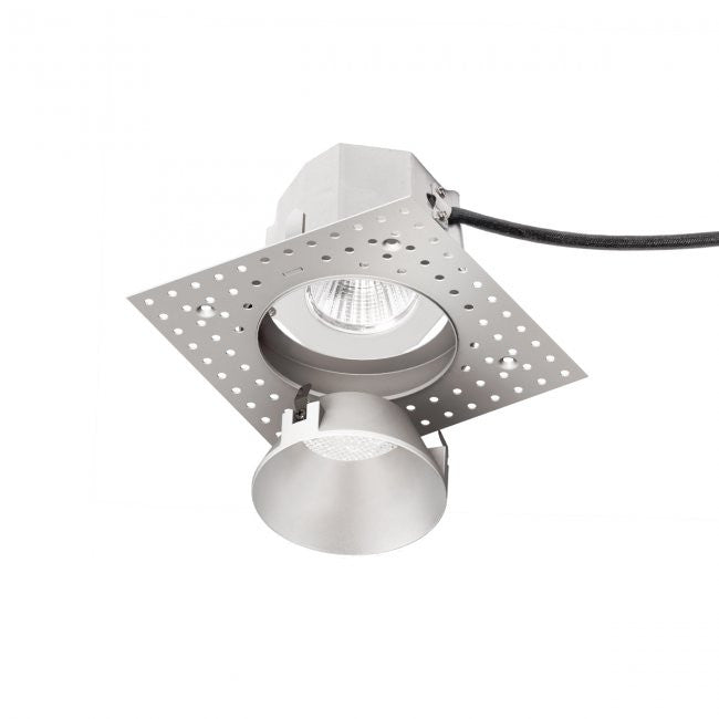 Aether Color Changing LED Round Trimless with Light Engine Narrow Beam in Haze
