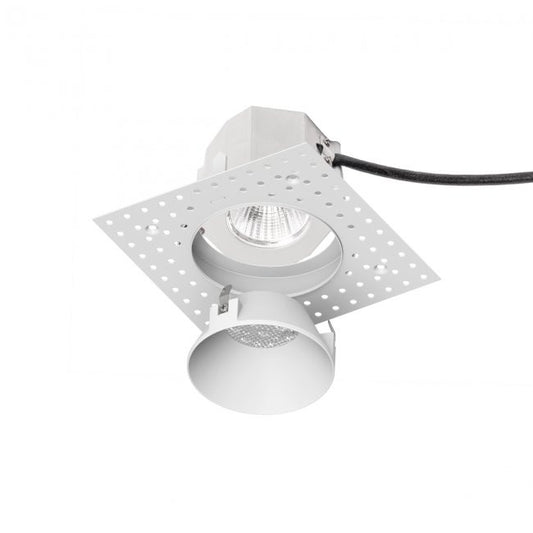 Aether Round Trimless with LED Light Engine Flood 40 Beam 3000K in Brushed Nickel - R3ARDL-F930-BN