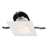 Aether Square Adjustable Trim with LED Light Engine Spot 15 Beam 3000K in White