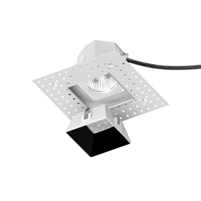 Aether Square Trimless with LED Light Engine Flood 40 Beam 3500K in Black