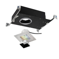 Aether Color Changing LED Square Trimless with Light Engine Narrow Beam in Black