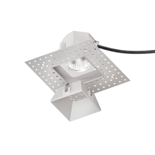 Aether Square Trimless with LED Light Engine Flood 40 Beam 2700K in Brushed Nickel