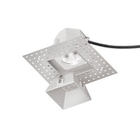 Aether Square Trimless with LED Light Engine Flood 40 Beam 2700K in Brushed Nickel