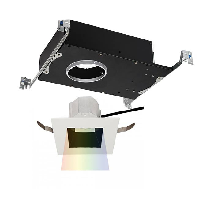 Aether Square Trimless with LED Light Engine Narrow 25 Beam 3500K in Black White