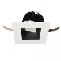 Aether Square Wall Wash Trim with LED Light Engine Asym Beam 4000K in Black White