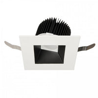 Aether Square Wall Wash Trim with LED Light Engine Asym Beam 2700K in Black White - R3ASWT-A927-BKWT