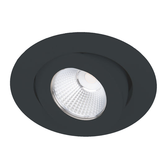 Ocularc 3.0 LED Round Adjustable Spot 3000K Trim with Light Engine in Black