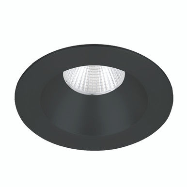 Ocularc 3.0 Round Downlight Trim Narrow Flood Beam Dim-to-Warm in Black