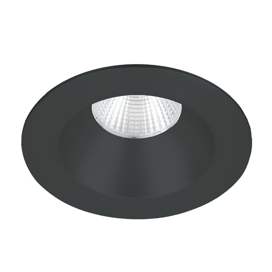Ocularc 3.0 Round Downlight Trim Spot Beam Dim-to-Warm in Black