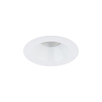 Ocularc 3.0 5CCT Round Downlight Polycarbonate White Trim and Housing for New Construction or Remodel with Spot Beam