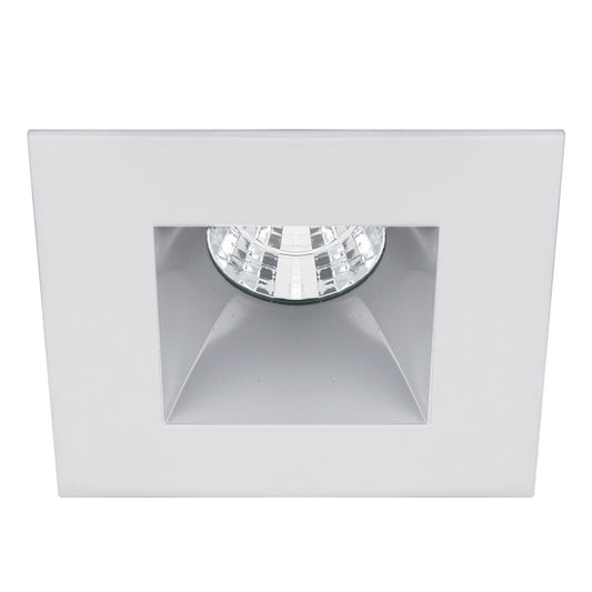 Ocularc 3.0 LED Square Open Reflector Spot 3000K Trim with Light Engine in Haze White