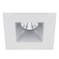 Ocularc 3.0 LED Square Open Reflector Spot 3000K Trim with Light Engine in Haze White