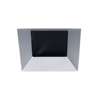 Ocularc 3.5 Square Open Adjustable Trimless - R3CSDL-WT