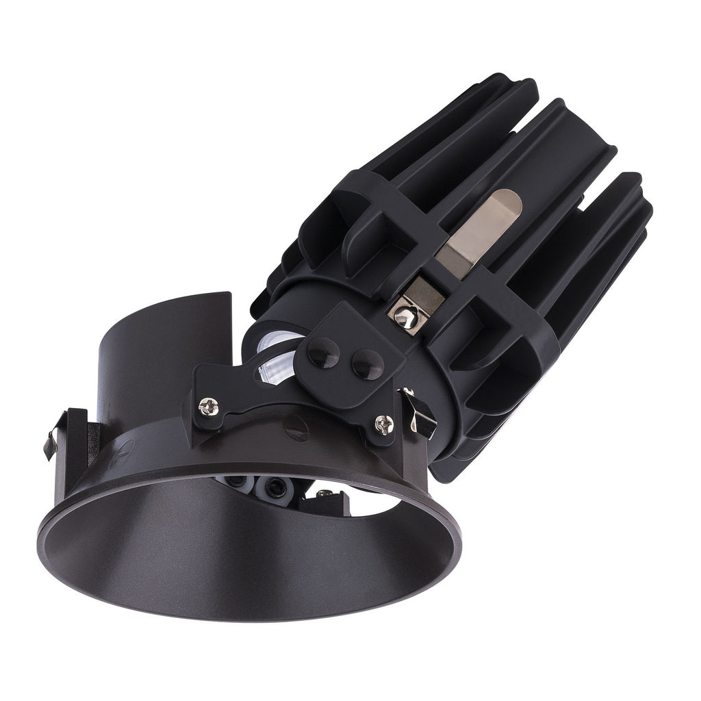 FQ 4in. Round Adjustable Trimless 927 Dark Bronze