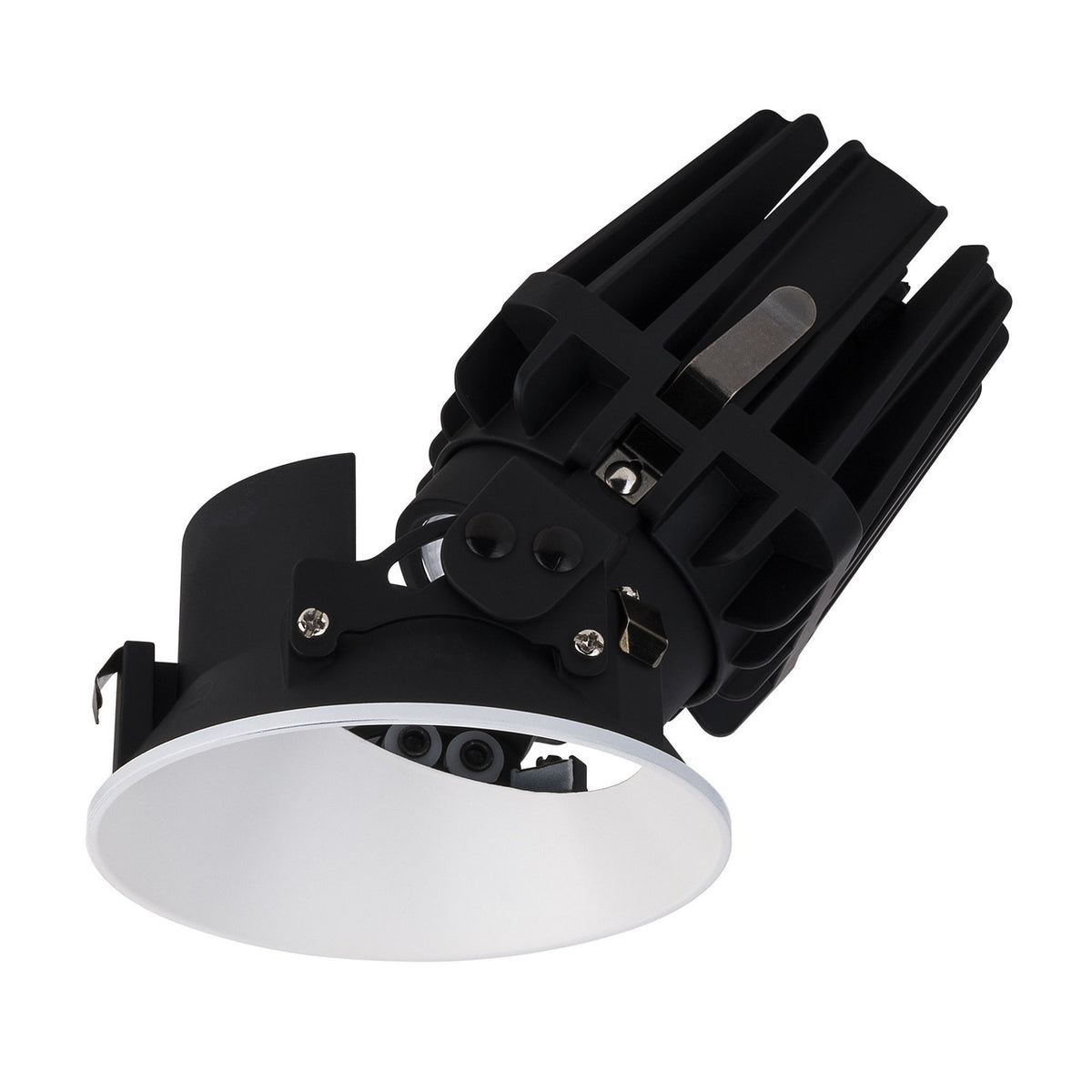 FQ 4in. Round Adjustable Trimless 935 White