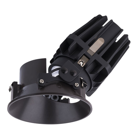 FQ 4in. Round Adjustable Trimless 940 Dark Bronze - R4FRAL-940-DB