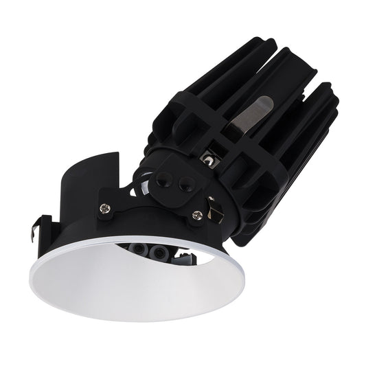 FQ 4in. Round Adjustable Trimless 930 White