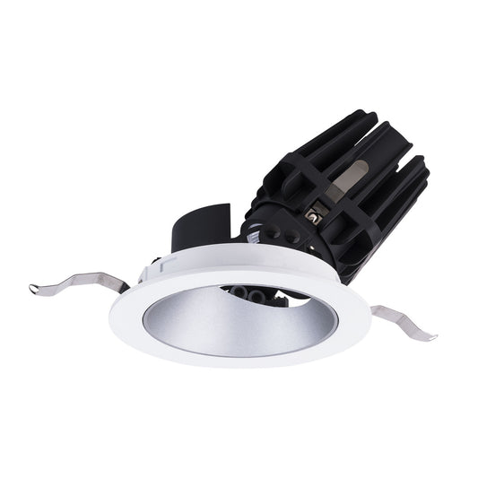 FQ 4in. Round Adjustable Trim Dim-to-Warm Haze/White