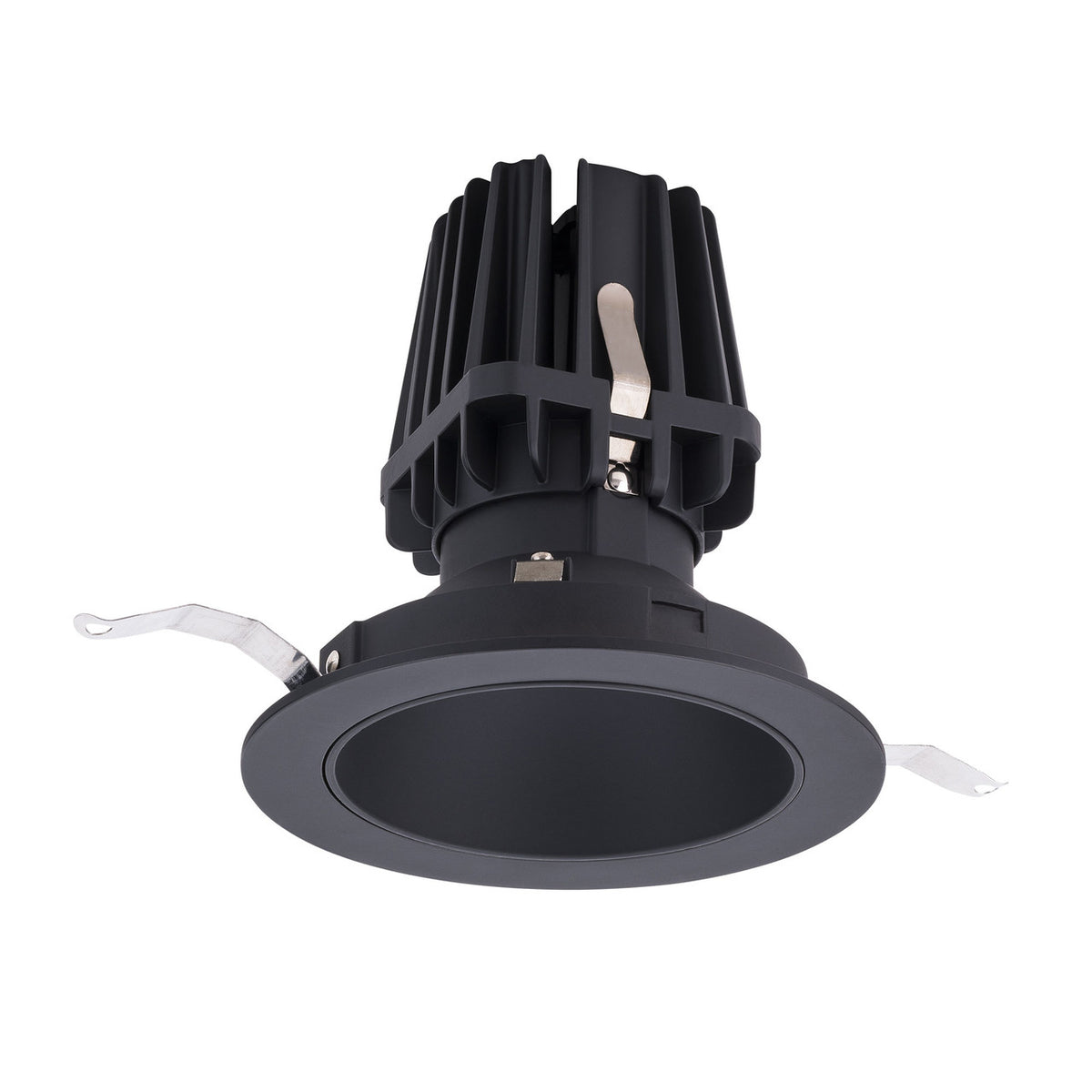 FQ 4in. Round Downlight Trim 940 Black - R4FRDT-940-BK