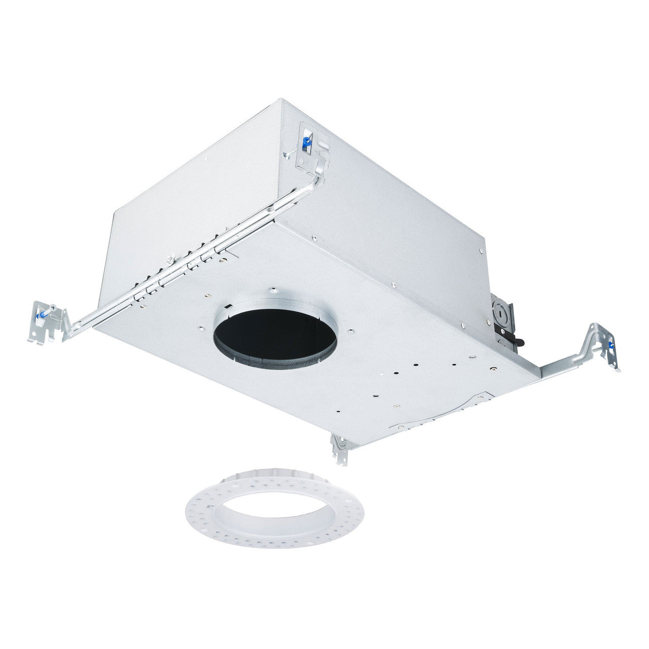 FQ 4in. New Construction Housing Round Trimless 25W IC
