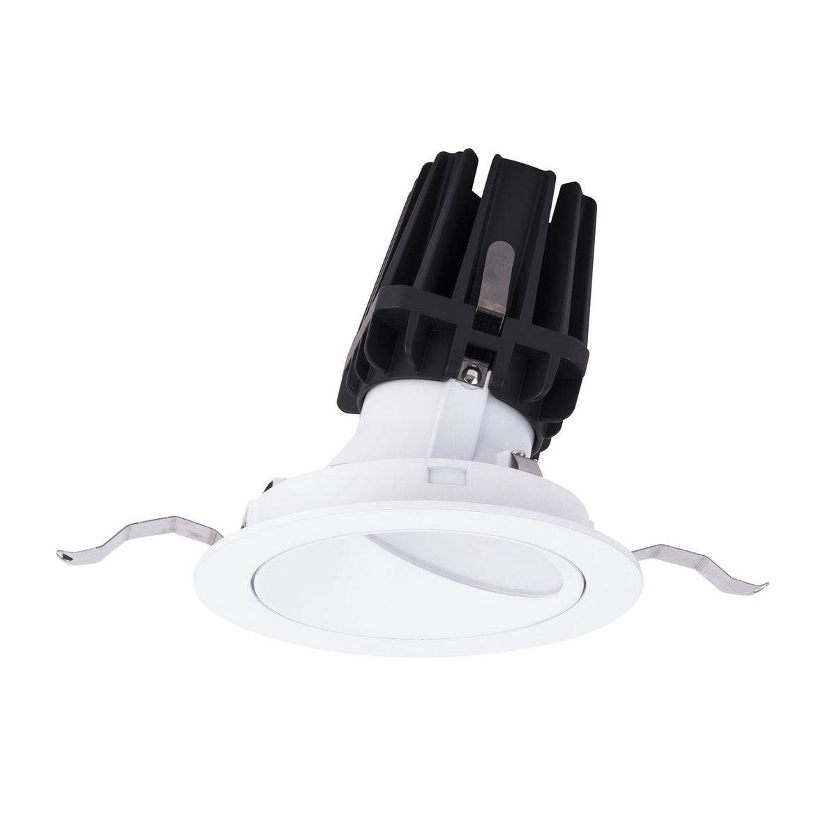 FQ 4in. Round Wall Wash Trim 930 White