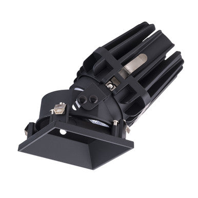 FQ 4in. Square Adjustable Trimless 927 Black