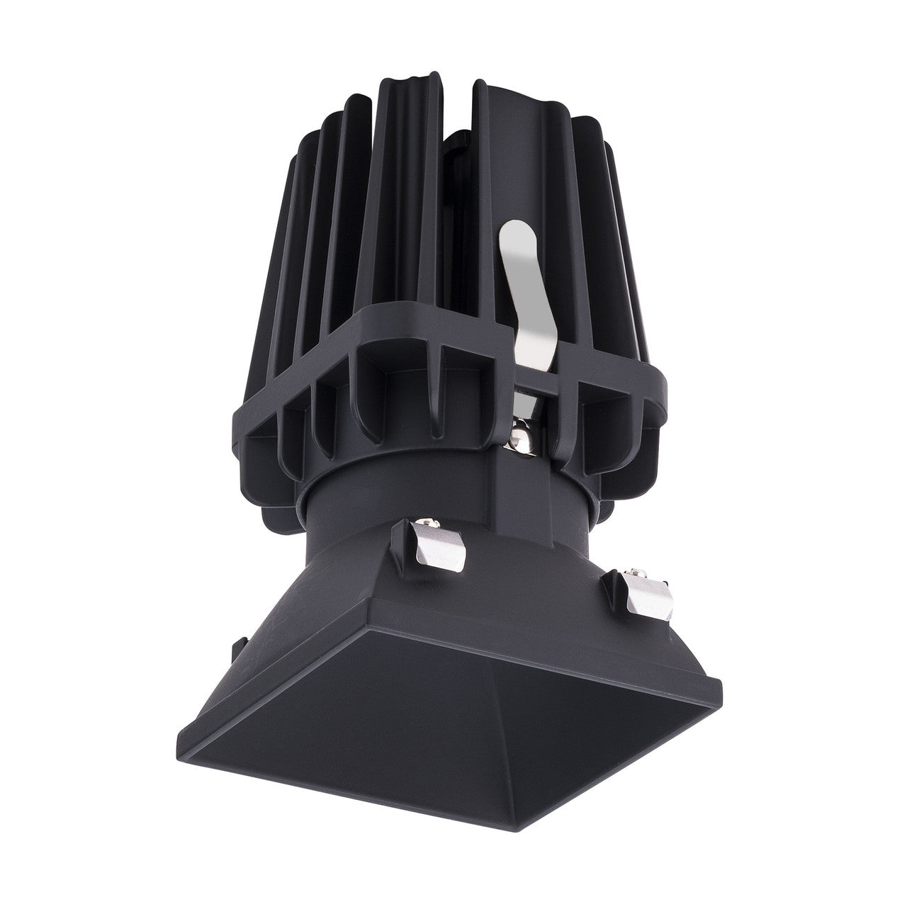 FQ 4in. Square Downlight Trimless Dim-to-Warm Black