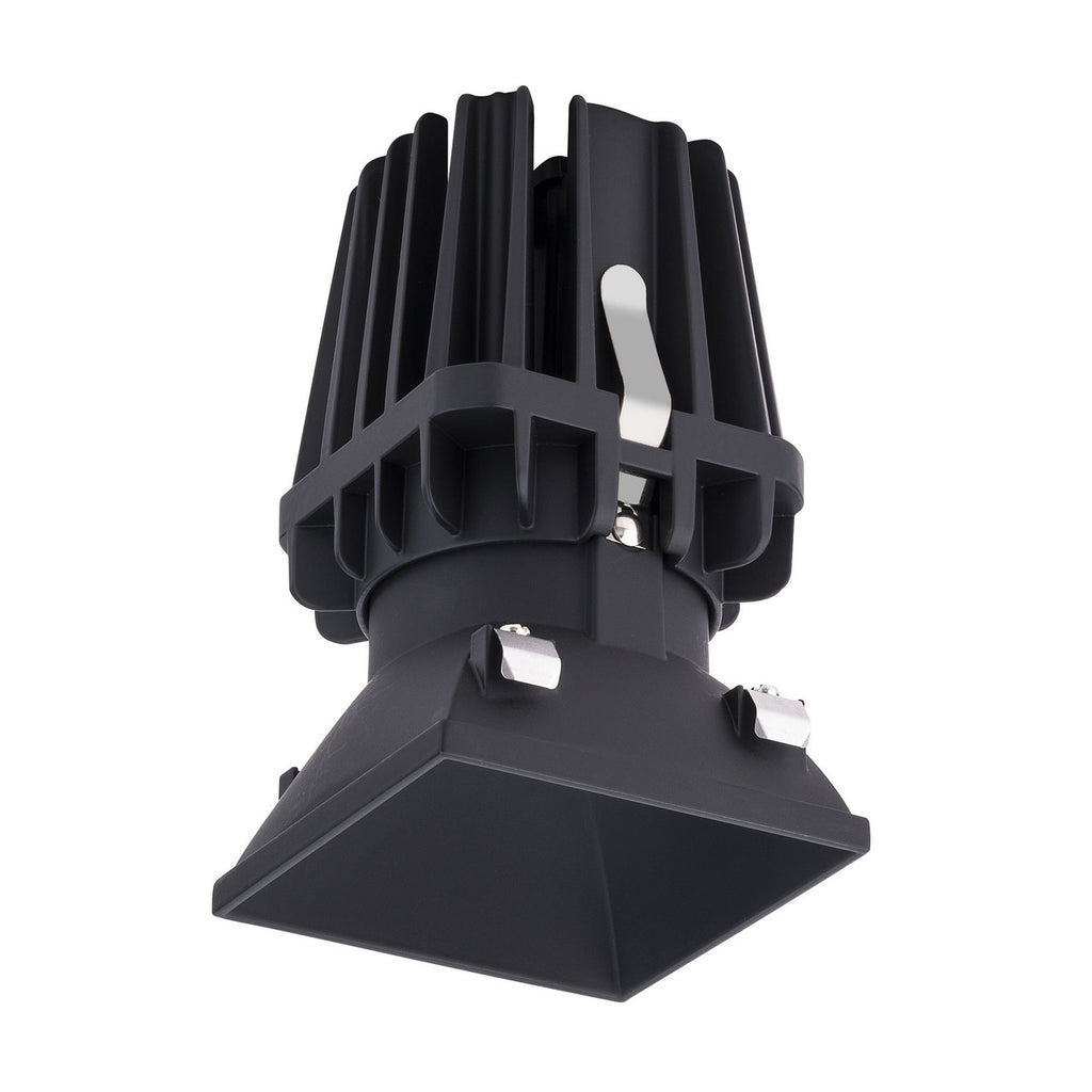 FQ 4in. Square Downlight Trimless Dim-to-Warm Black