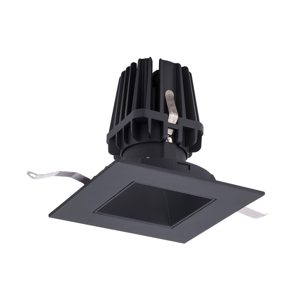 FQ 4in. Square Downlight Trim Dim-to-Warm Black