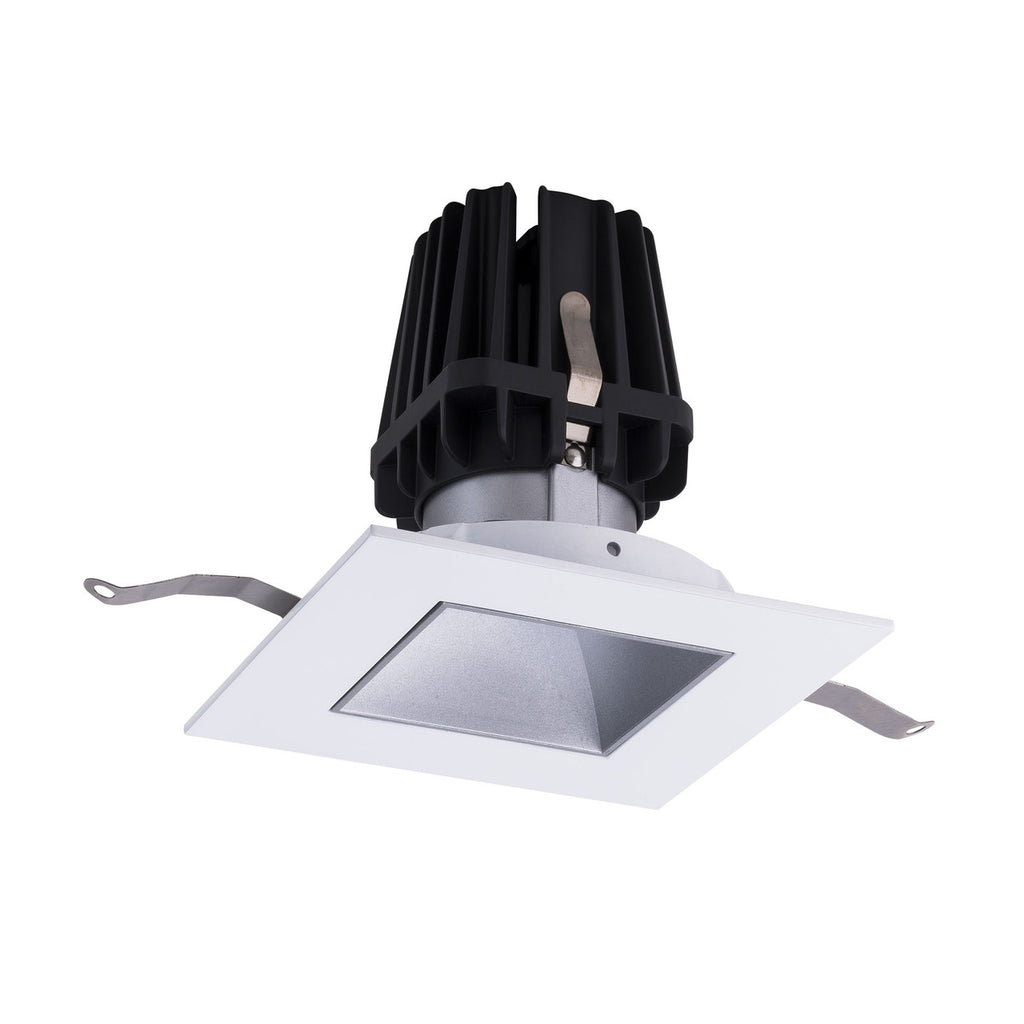 FQ 4in. Square Downlight Trim Dim-to-Warm Haze/White