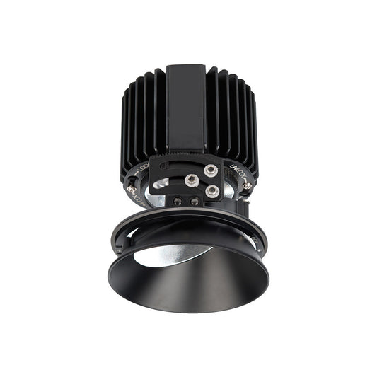 Volta Round Adjustable Invisible Trim with LED Light Engine Narrow 25 Beam 3000K Soft White 90CRI in Black
