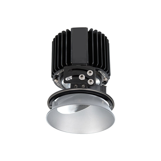 Volta Round Adjustable Invisible Trim with LED Light Engine Flood 45 Beam 3000K Soft White in Haze