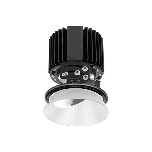 Volta Round Adjustable Invisible Trim with LED Light Engine Flood 45 Beam 3000K Soft White 90CRI in White