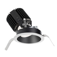 Volta Round Adjustable Trim with LED Light Engine Narrow 25 Beam 3000K Soft White in Black White