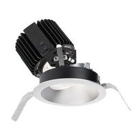 Volta Round Adjustable Trim with LED Light Engine Narrow 25 Beam 2700K Warm White in Haze White