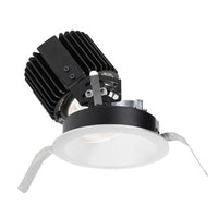 Volta Round Adjustable Trim with LED Light Engine Flood 45 Beam 4000K Cool White in White