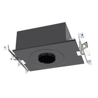 Volta LED 25W New Construction IC Rated Chicago Plenum Housing for Round Trim with Emergency Backup Battery