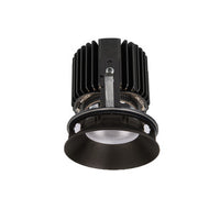 Volta Round Shallow Regressed Invisible Trim with LED Light Engine Wide Flood 60 Beam 3000K Soft White in Copper Bronze