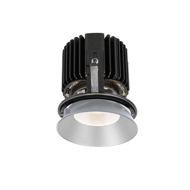 Volta Round Shallow Regressed Invisible Trim with LED Light Engine Wide Flood 60 Beam 2700K Warm White in Haze